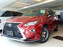 2016 Lexus RX200t 2.0 F Sport SUV