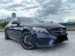 Used 2018 Mercedes-Benz C43 AMG 3.0 4MATIC Sedan FULL SERVICE RECORD 30K MILEAGE ONLY W205 V6 TWIN TURBO ENGINE SUNROOF BURMESTER - Cars for sale