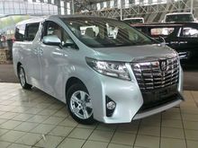 2016 Toyota Alphard 2.5 G X MPV **A MUST VIEW YEAR END SALES** - CALL NOW #STAY SAFE