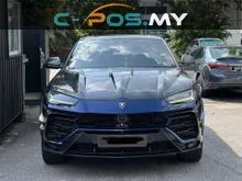 2018 Lamborghini Urus 4.0 SUV/CARBON HOOD/CARBON DIFFUSER/CARBON SPOILER/360/B&0 SOUND SYSTEM
