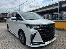 2023 Toyota Alphard 2.5 Z MPV BODYKIT, SIDE STEP, SUNROOF, AUTOPARK, HUD, 360CAM, DIM, UNEG