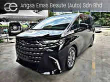 2024 Toyota Alphard 2.5 Z Pilot Seat Ready Stock Grade 6A Mileage 9k km 8 Years Warranty