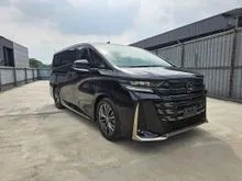 2024 Toyota Vellfire 2.4 Z Premier MPV Side Step Roof Monitor 360 Camera PCS LDA HUD DIM BSM PB Unreg