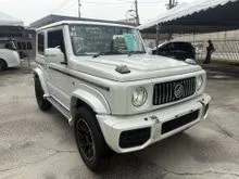 SUZUKI JIMNY 1.5 JC PACKAGE * 2024 * CONVERTED G CLASS BODYKIT * BLACK INTERIOR * REVERSE CAMERA * 4WD OFF ROAD * HIGH LOW GEAR *