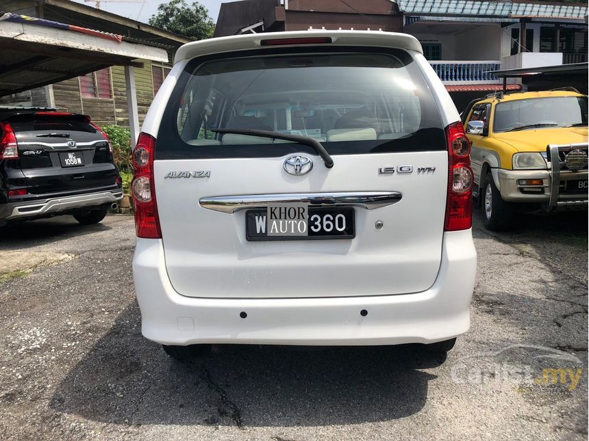 Toyota Avanza 2011 G 1.5 in Kuala Lumpur Automatic MPV White for RM ...