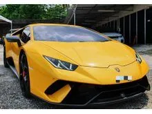 2018 Lamborghini MSIA Huracan 5.2 Performante OTR Price IMPORT NEW Full Service Record 4K KM Perfect New Car Condition No Accident No Flood