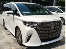 2023 Toyota Alphard 2.5 Z // DIM // BSM // ROOF MONITOR // 360 SURROUND CAMERA // MUST VIEW