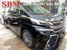 2017 Toyota Vellfire 2.5 ZG - SUNROOF - ALPINE SET - PRE-CRASH SYSTEM - TWIN POWER DOOR - POWER BOOT - ROOF MONITOR - LED DAYLIGHT