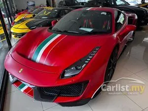 2020 Ferrari 488 3.9 Pista Coupe New Car Deliver Mileage