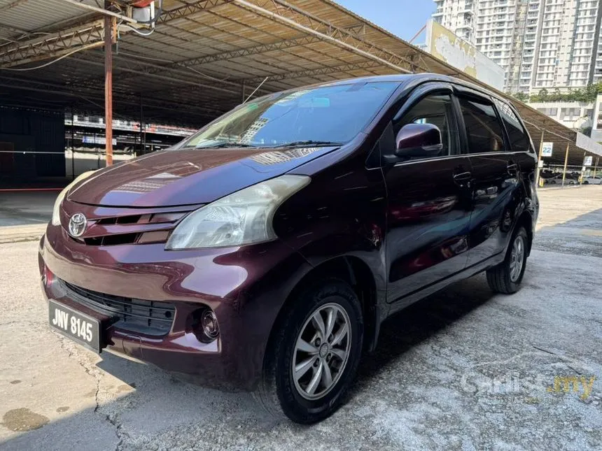 2012 Toyota Avanza S (Metallic) MPV