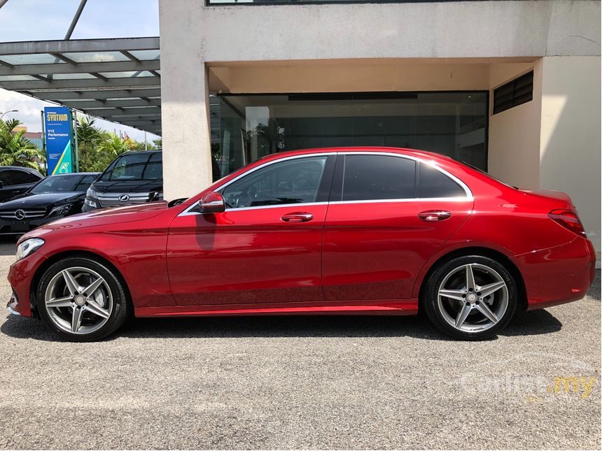 Recon 2015 Mercedes-Benz C200 2.0 W205 AMG LINE RED EDITION FULL SPEC ...