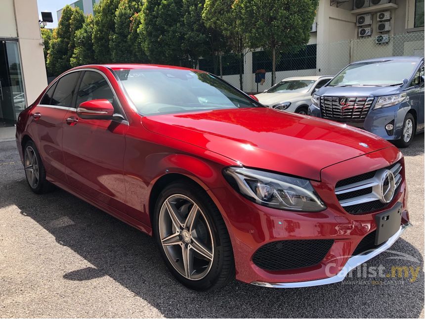 Recon 2015 Mercedes-Benz C200 2.0 W205 AMG LINE RED EDITION FULL SPEC ...