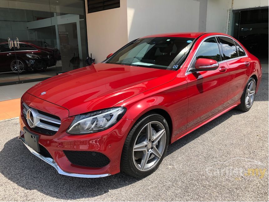 Recon 2015 Mercedes-Benz C200 2.0 W205 AMG LINE RED EDITION FULL SPEC ...