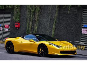 2011/12 Ferrari 458 Italia 4.5L V8 * Carbon Seat * JBL Sound System * 41k KM Original Mileage
