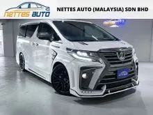 2016 Toyota Alphard 3.5 (V6) MPV / 52K KM / New Facelift / Sunroof / JBL S/System / 360 Cam