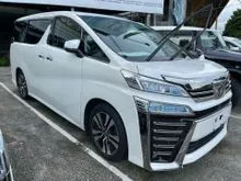 2020 Toyota Vellfire 2.5 Z G Edition MPV FACELIFT FULL LEATHER PILOT SEAT