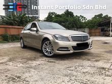 2012 Mercedes-Benz C200 CGI 1.8 (A) - Local