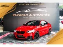 2015 BMW 220i 2.0 ORI M-SPORT F22 Local LCI Fully Convert M2 Bodykit Stage2 BootMod3 Twin Akrapovic Exhaust 18 BBS S/Rim M2 Headlamp PShift F/Svc 88K