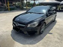 2015 Mercedes-Benz AMG CLA45 2.0 4MATIC Carbon-Fibre Trim Coupe (LOAN KEDAI)