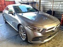 2018 Mercedes-Benz CLS450 3.0 AMG LINE PREMIUM PLUS 4MATIC COUPE BURMASTER SOUND SUNROOF S/CAMERA (A) OFFER UNREG