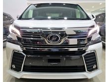 2015 Toyota Vellfire 2.5 ZG PRE-CRASH HT-JBL-17 SPEAKER PBOOT WHITE