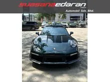 2022 Porsche 911(992) 3.7 Turbo S Akrapovic Sport Exhaust,Sunroof,Full Carbon Aero Kits Carbon,PTV,PASM,PCCB,Burmester Sound,20/21SP Falgen Forged Rim