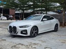2022 BMW 420I COUPE M-SPORT 2.0 (A) RED INT, DIGITAL METER, AMBIENT LIGHT, REVERSE CAM, PWR BOOT