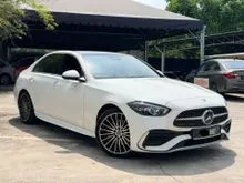 MERCEDES BENZ C300 2.0L AMG LINE SEDAN -[MERCEDES WARRANTY UNTIL 2027/06 & FREE SERVICE],DIGITAL METER,DUAL SUNROOF,360 REVERSE CAM,POWER BOOT,BSM,LKA