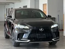 2023 LEXUS RX350 2.4L (T) F-SPORT *PRICE NEGOTIABLE / FREE 6 YEARS WARRANTY OPEN WORKSHOP / PRICE INCLUDE AP & SST