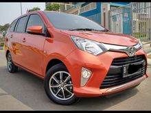 Toyota calya G MATiC 2017 orange TERAWAT