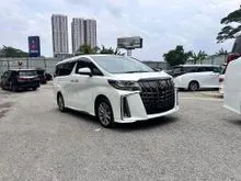 *8 YEARS WARRANTY* 2021 Toyota Alphard 2.5 S TYPE GOLD 2