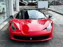 2011 Ferrari 458 4.5 Italia Coupe