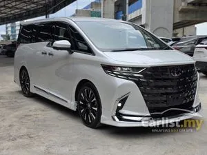 JPN UNREG# 2025 Toyota Alphard 2.5 Executive Lounge (BLACK INT)