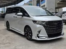 JPN UNREG# 2025 Toyota Alphard 2.5 Executive Lounge (BLACK INT)