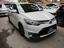2015 Toyota Vios 1.5 S (A) TRD Sportivo Full TRD Leather Seat 1 Owner FULL SERVICE. MEGA CLEARANCE.