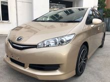 2017 Toyota Wish 1.8 X MPV Free 5 Year Warranty