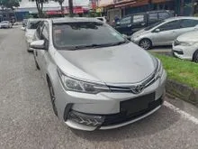 2017 Toyota Corolla Altis 1.8 G Sedan