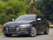 2013 AUDI A6 2.0 TFSi (A) C7 Petrol Hybrid High spec Local Brand new By AUDI MALAYSIA! like New! Full service record by AUDI MALAYSIA,