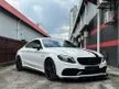 Recon 2019 MERCEDES BENZ C63 S 4.0 AMG COUPE Fully Loaded Low Mileage