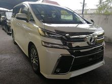 2015 Toyota Vellfire 2.5 ZG Japan Premium Spec