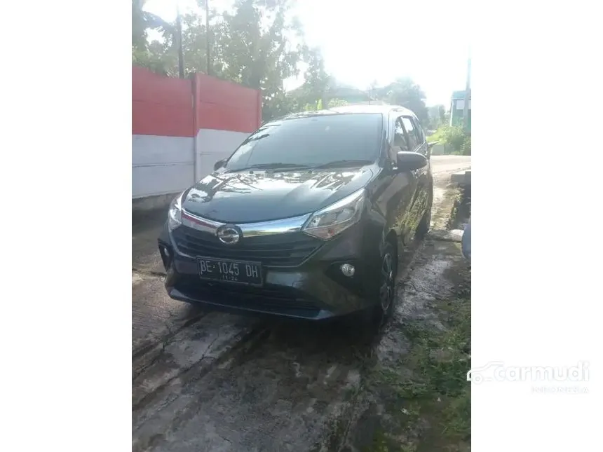 Jual Mobil Daihatsu Sigra 2019 R Deluxe 1.2 di Lampung Manual MPV Silver Rp 120.000.000