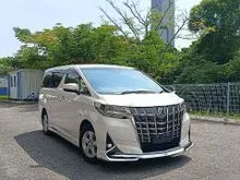 2021 Toyota Alphard 2.5 X MPV UNREG MODELISTA BODYKIT 8 SEATER  2 POWER DOORS GRADE 4.5 GOOD CONDITION