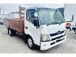 Used HINO WU710 WOODEN CARGO 14FT #5485 LORRY 5000KG