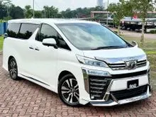 2019/2022 Toyota Vellfire 2.5 ZG - 50k Mileage / Free 5 Year Warranty MPV