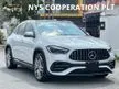 Recon 2021 Mercedes Benz GLA45S 4 Matic + 2.0 AMG SUV Unregistered Memory Seat Surround View Camera KeyLess Entry Push Start Burmester Sound System AMG M