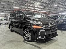 2016 Toyota Vellfire 2.5 Z G (SUNROOF,4 YRS WARRANTY)