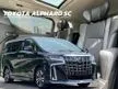 Recon UNREGISTER 2021 TOYOTA ALPHARD 2.5 SC PILOT LEATHER SEAT, SUNROOF, MODELLISTA BODYKIT, DIGITAL INNER MIRROR, BSM, MILEAGE 17K ONLY