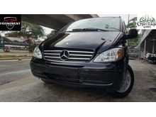 Mercedes-Benz Vito LUXURY SPEC AUTO 2007,FULL LEATHER SEATS,ELECTRONIC SEATS,7 SEATER,DOUBLE AIR-COND BLOWER,CRYSTAL BLACK IN COLOUR,ONE DATO OWNER