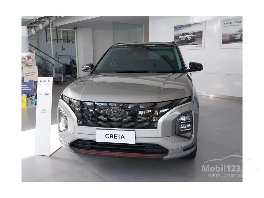 Jual Mobil Hyundai Creta 2024 Prime 1.5 di DKI Jakarta Automatic Wagon Silver Rp 385.000.000