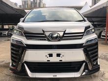 2018 Toyota Vellfire 2.5 MPV FULL LOAD FULL MODELISTA KIRT